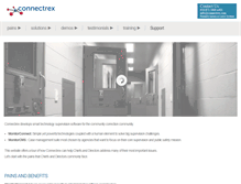 Tablet Screenshot of connectrex.com